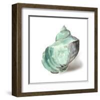 Shell in Mint-Aimee Wilson-Framed Art Print