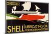 Shell Lubricating Oil-null-Mounted Art Print