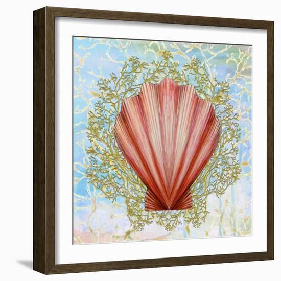 Shell Medley I-Diannart-Framed Art Print