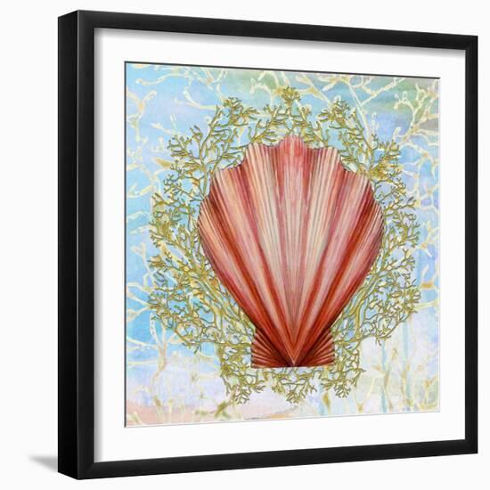 Shell Medley I-Diannart-Framed Art Print