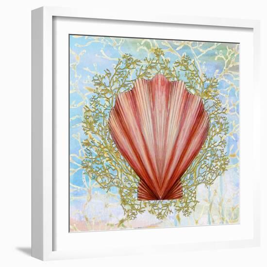 Shell Medley I-Diannart-Framed Art Print