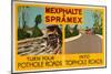 Shell Mexhalte & Spramex-null-Mounted Art Print