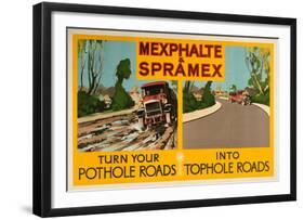 Shell Mexhalte & Spramex-null-Framed Art Print