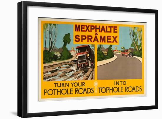 Shell Mexhalte & Spramex-null-Framed Art Print