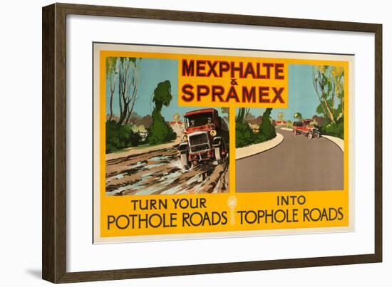 Shell Mexhalte & Spramex-null-Framed Art Print