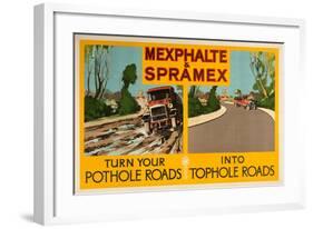 Shell Mexhalte & Spramex-null-Framed Art Print