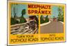 Shell Mexhalte & Spramex-null-Mounted Art Print