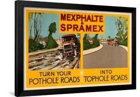 Shell Mexhalte & Spramex-null-Framed Art Print