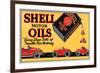 Shell Motor Oils-Every Drop-null-Framed Art Print