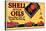 Shell Motor Oils-Every Drop-null-Stretched Canvas