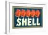 Shell Motor Spirit-null-Framed Art Print