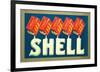 Shell Motor Spirit-null-Framed Art Print
