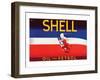 Shell Oil and Petrol-null-Framed Premium Giclee Print