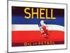 Shell Oil and Petrol-null-Mounted Premium Giclee Print