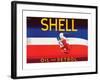 Shell Oil and Petrol-null-Framed Premium Giclee Print