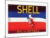 Shell Oil and Petrol-null-Mounted Premium Giclee Print