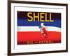 Shell Oil and Petrol-null-Framed Premium Giclee Print