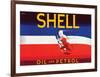 Shell Oil and Petrol-null-Framed Premium Giclee Print