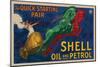 Shell Oil and Petrol-null-Mounted Art Print