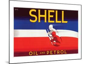 Shell Oil and Petrol-null-Mounted Art Print