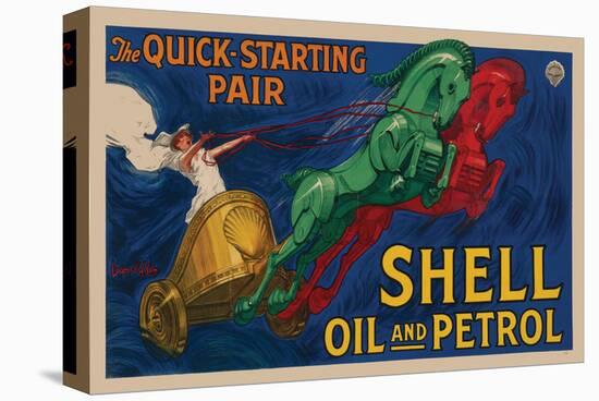 Shell Oil and Petrol-null-Stretched Canvas