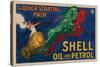 Shell Oil and Petrol-null-Stretched Canvas