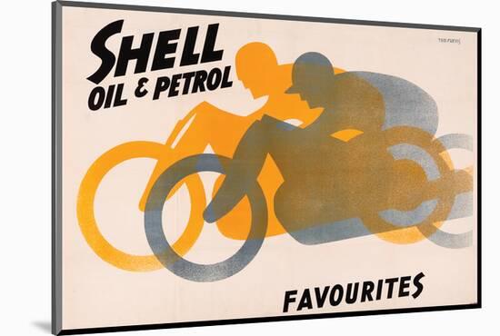 Shell Oil & Petrol Favourites-null-Mounted Art Print