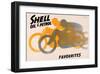 Shell Oil & Petrol Favourites-null-Framed Art Print