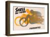 Shell Oil & Petrol Favourites-null-Framed Art Print