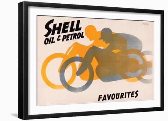 Shell Oil & Petrol Favourites-null-Framed Art Print