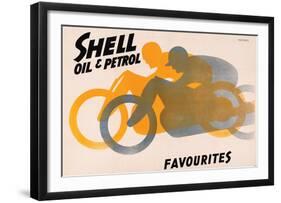 Shell Oil & Petrol Favourites-null-Framed Art Print