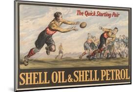 Shell Oil & Shell Petrol-null-Mounted Art Print