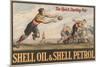 Shell Oil & Shell Petrol-null-Mounted Art Print