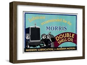 Shell Recommended for Morris-null-Framed Art Print