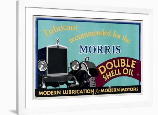 Shell Recommended for Morris-null-Framed Art Print