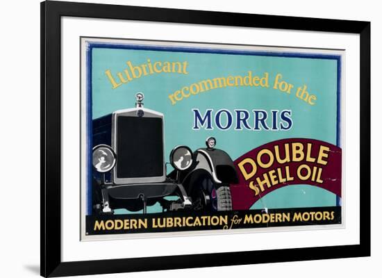 Shell Recommended for Morris-null-Framed Art Print
