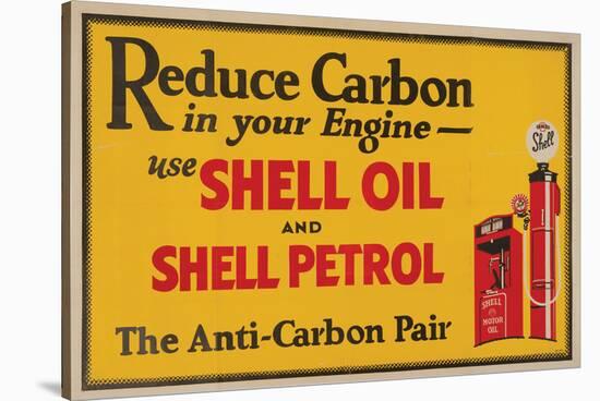 Shell Reduce Carbon-null-Stretched Canvas