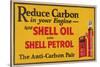 Shell Reduce Carbon-null-Stretched Canvas