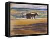 Shell Seekers on the Beach-Max Liebermann-Framed Stretched Canvas