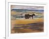 Shell Seekers on the Beach-Max Liebermann-Framed Giclee Print