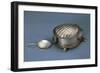 Shell Shaped Silver Gravy Boat, 1627-null-Framed Giclee Print