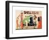 Shell Spirit and Motor Oils-null-Framed Art Print