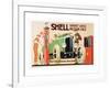 Shell Spirit and Motor Oils-null-Framed Art Print