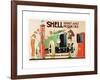 Shell Spirit and Motor Oils-null-Framed Art Print