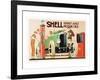 Shell Spirit and Motor Oils-null-Framed Art Print