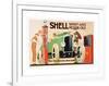 Shell Spirit and Motor Oils-null-Framed Art Print