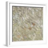 Shell Squares II-Pam Ilosky-Framed Art Print