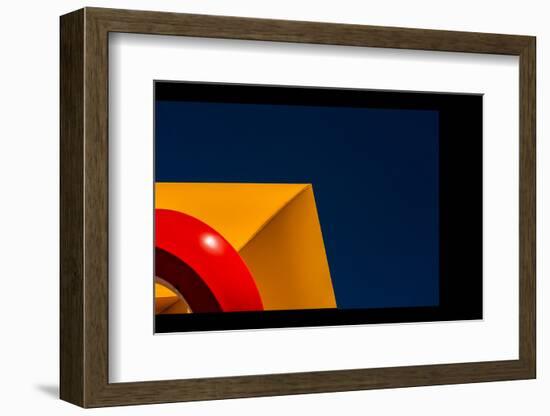 Shell Station Abstract-Steven Maxx-Framed Photographic Print