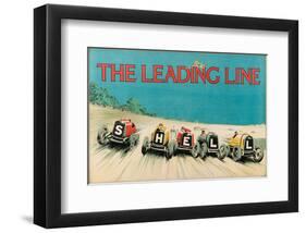 Shell the Leading Line-null-Framed Art Print