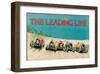 Shell the Leading Line-null-Framed Art Print